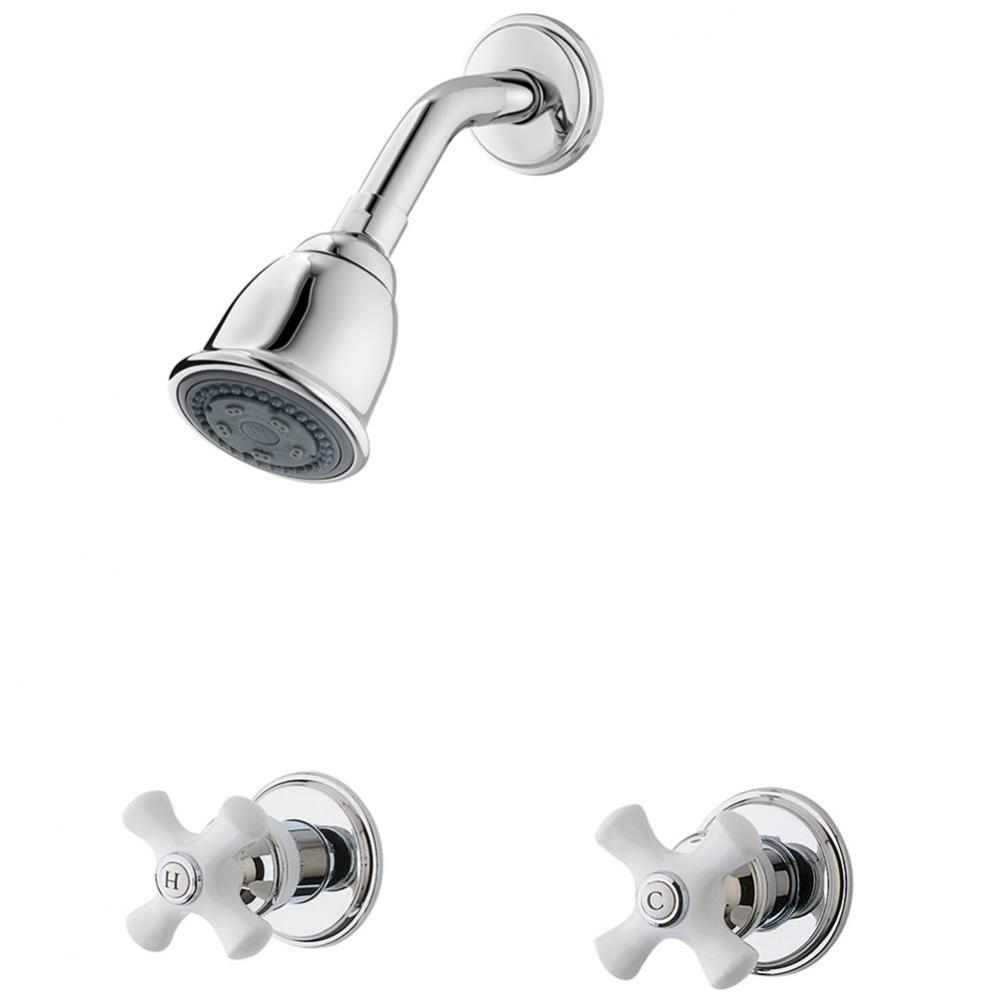 LG07-8CPC -  Chrome - Two Handle Shower