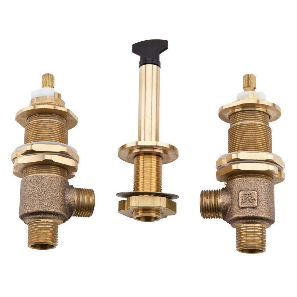 0X6-150R -  - Universal Adjustable Roman Tub Rough Valve