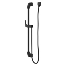 Pfister HSK-43SHWB - SHW SQR TRANS SLIDE BAR W/HS 1HSL BK