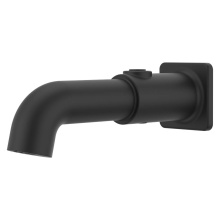 Pfister TBS-05SHWB - T/S SQR TRANS TUB SPT W/DVRTR BK