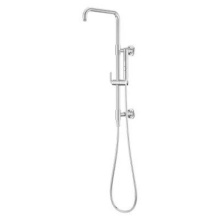 Pfister HSK-70SHWC - Modern Round 28 in. Shower Column with 60 in. Hose and Handheld Shower in Polished Chrome