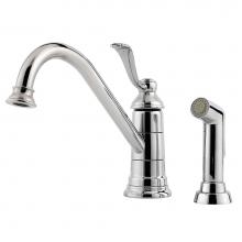 Pfister LG34-4PC0 - LG34-4PC0 - Chrome - Single Handle Kitchen Faucet