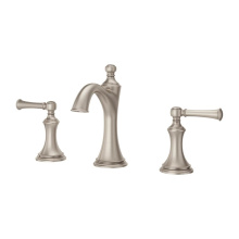 Pfister LG49-TB0K - Tisbury 2-Handle 8'' Widespread Bathroom Faucet in Brushed Nickel