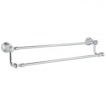 Pfister BTB-YP5C - BTB-YP5C -  Chrome - 24'' Double Towel Bar