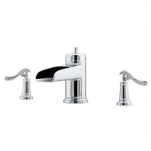 Pfister RT65YPC - Ashfield 2-Handle Roman Tub Trim, less Hub And Handles in Polished Chrome