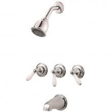 Pfister LG01-81PC - LG01-81PC -  Chrome - Three Handle Tub and Shower