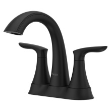 Pfister LG48-WRPB - Weller 2-Handle 4'' Centerset Bath Faucet in Matte Black