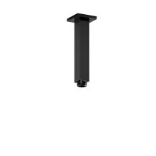 Riobel 548BK - 7'' Ceiling Mount Shower Arm With Square Escutcheon