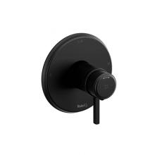Riobel TMMRD23JBK - Momenti™ 1/2'' Therm & Pressure Balance Trim With 3 Functions