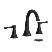 Riobel ED08LBK - Edge Widespread Lavatory Faucet