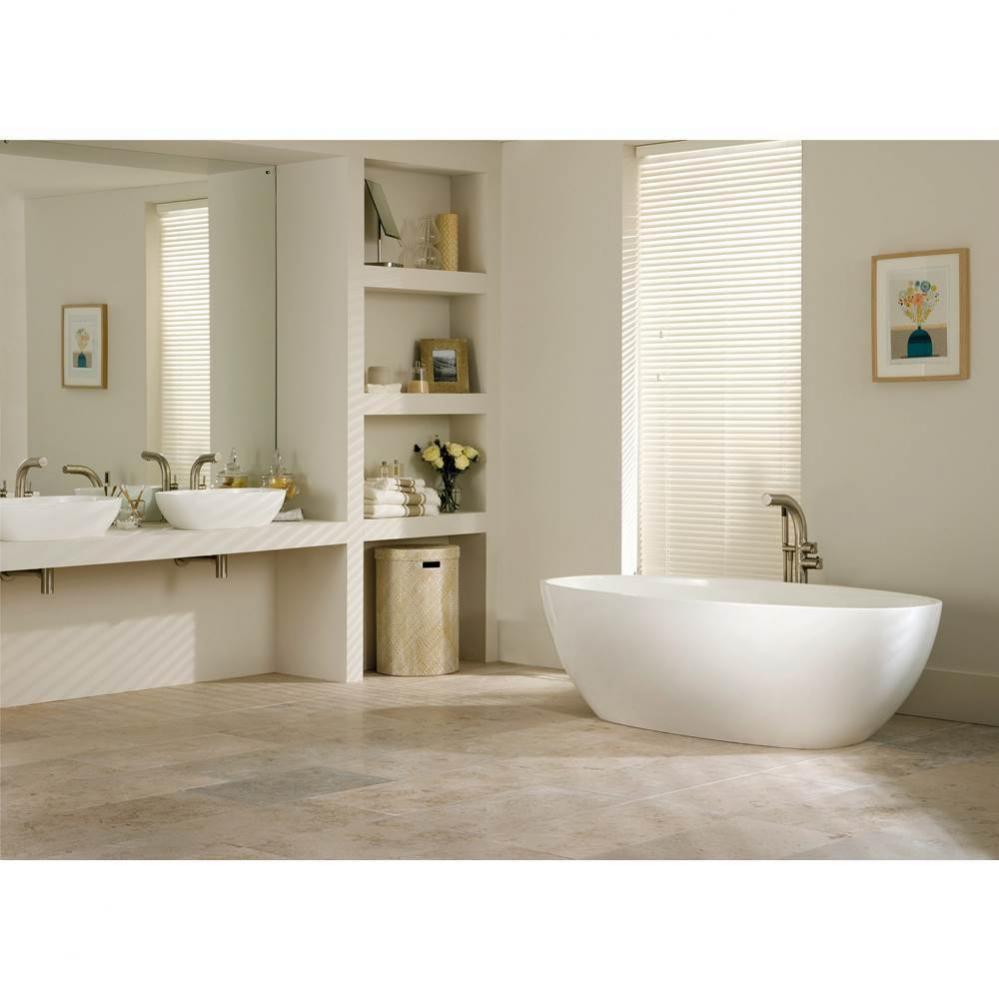 Barcelona freestanding tub. No