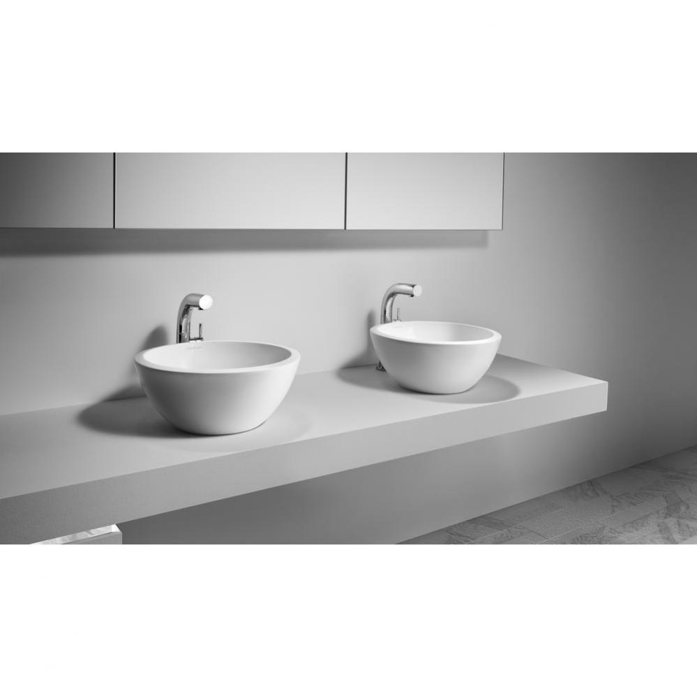 Maru 42 countertop basin. Paint