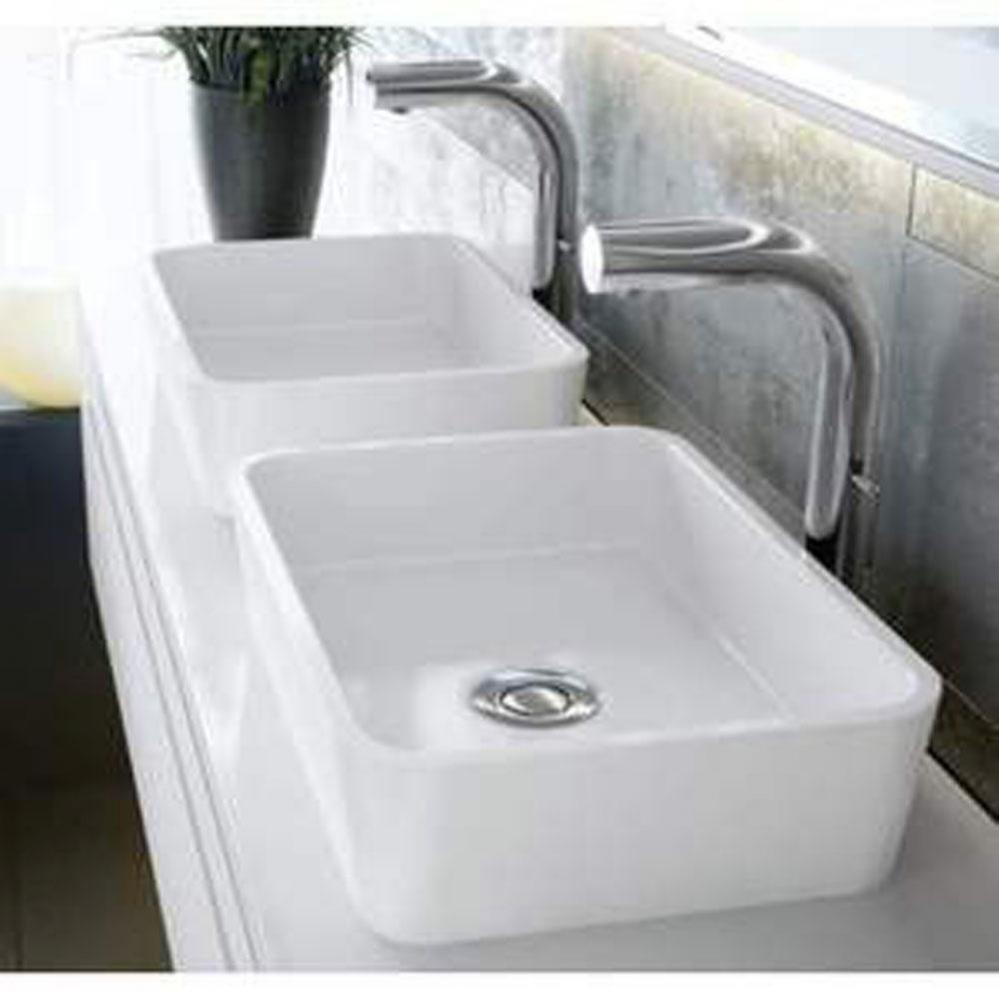 Edge 45 countertop basin. Paint