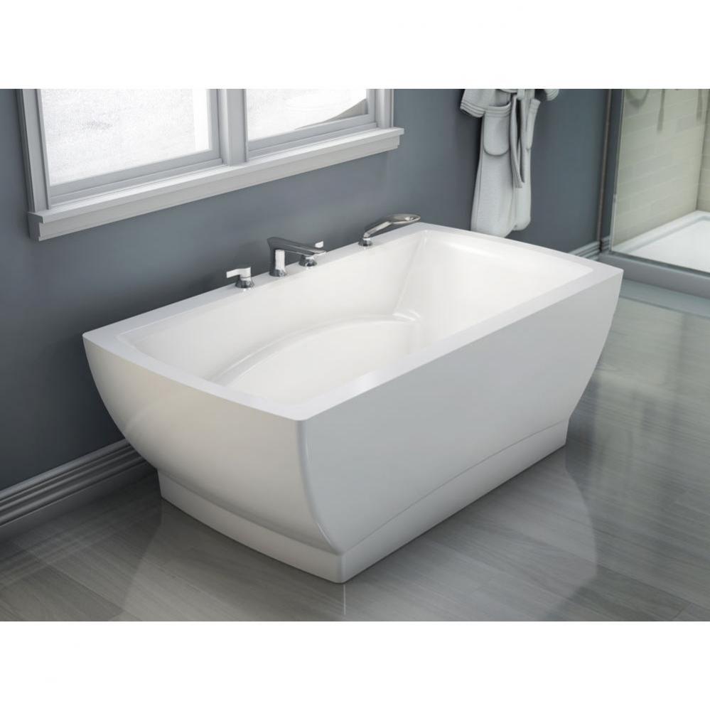 Freestanding BELIEVE Bathtub 36x72, White with Option(s)