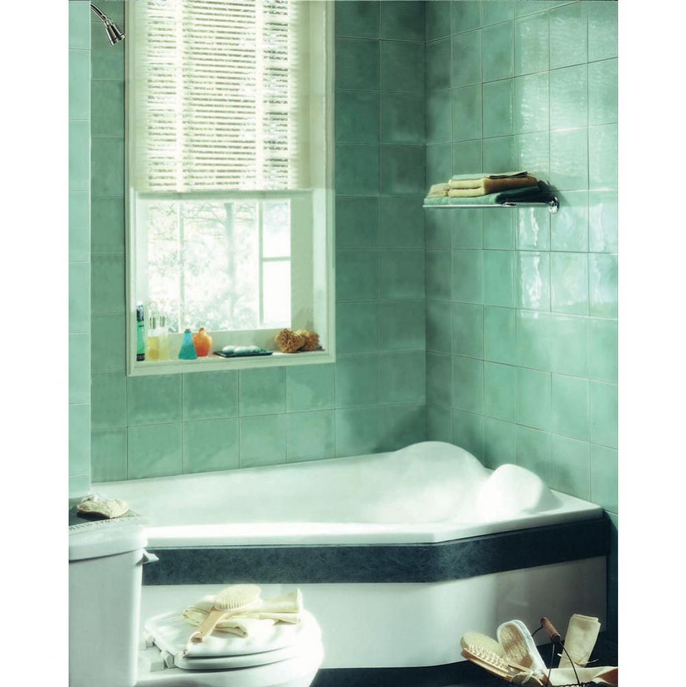 VENUS bathtub 42x60 with Right drain, Whirlpool/Activ-Air, Bone