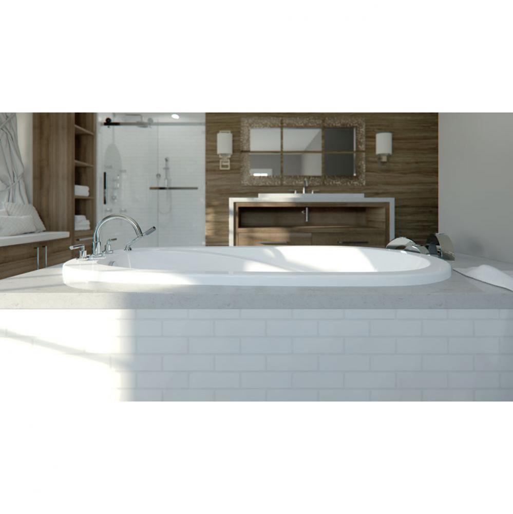 Vapora Podium Bathtub 36X60, Whirlpool, Sandbar