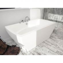 Neptune 220112-000-001-000 - Believe 7236 Acrylic Freestanding Center Drain Bathtub in White