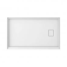 Neptune 220090-501-001-001 - Cache 3260 Acrylic Alcove Shower Base in White with Left Drain