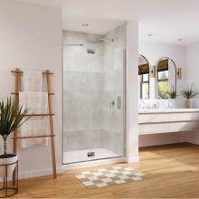 Neptune 220055-900-084-000 - Azelia 36 x 74 in. 6mm Pivot Shower Door for Alcove Installation with Clear glass in Chrome