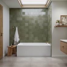Neptune 220473-000-001-114 - Clermont 3060 IFS AFR Acrylic Right Corner Right-Hand Drain Bathtub in White