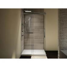 Neptune 220072-900-084-000 - Exalt 60 x 32 x 78 in. 8 mm Sliding Shower Door for Corner Installation with Clear glass in Chrome