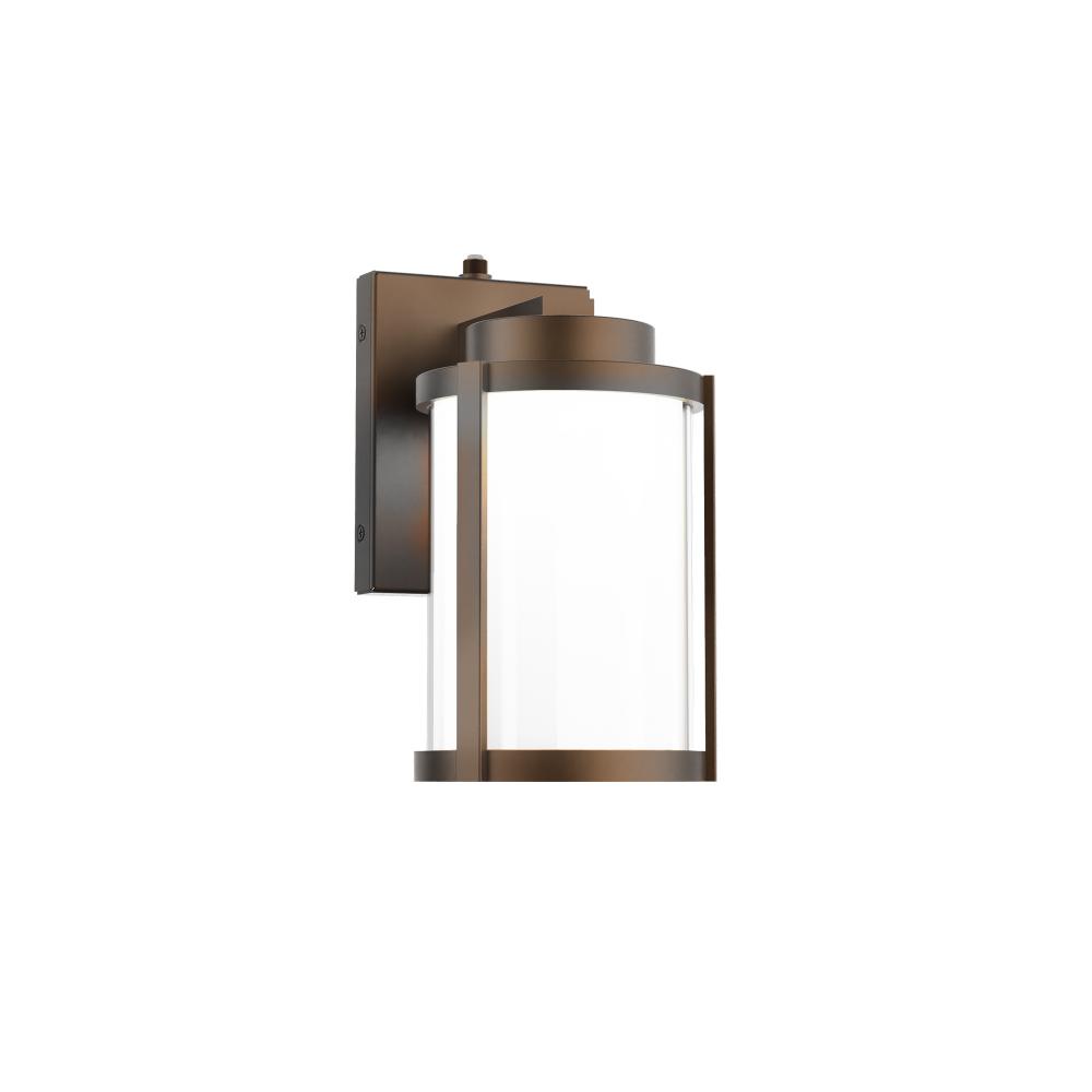 Lantern 10" LED WALL SCONCE 5CCT BZ