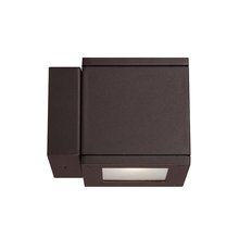 WAC Canada WS-W2504-BZ - RUBIX Outdoor Wall Sconce Light