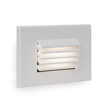 WAC Canada 4051-30WT - LED Low Voltage Horizontal Louvered Step and Wall Light