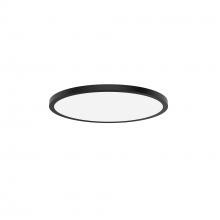 WAC Canada FM-252124-CS-BK - Round 24" Flush Mount 5CCT