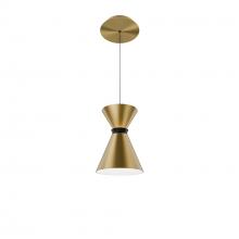 WAC Canada PD-57108-30-BK/AB - Pin Up Pendant Light