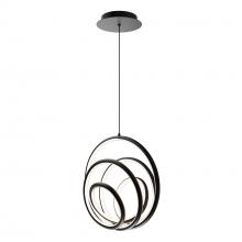 WAC Canada PD-81513-30-BK - Hoopla Pendant Light