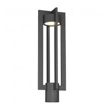 WAC Canada PM-W48620-BK - CHAMBER Outdoor Post Light