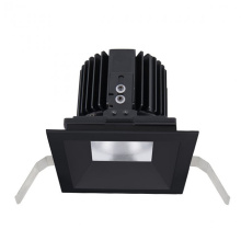 WAC Canada R4SD1T-FTWB-BK - Volta 4.5" Square Shallow Regressed Trim with LED Light Engine