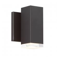 WAC Canada WS-W61806-BZ - BLOCK Outdoor Wall Sconce Light