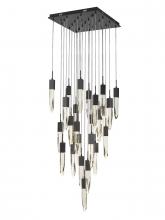 Avenue Lighting HF1904-25-AP-BK - The Original Aspen Collection Black 25 Light Pendant Fixture