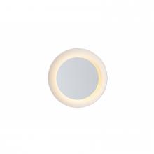 Avenue Lighting HF1374-WHT - Parker 15"  Round Wall Sconce In Paintable White Plaster