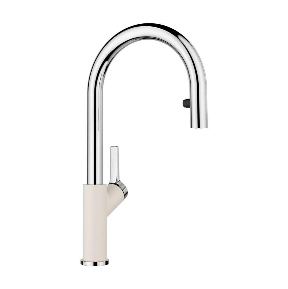 Urbena Pull Down 1.5 Gpm Chrome/Soft White