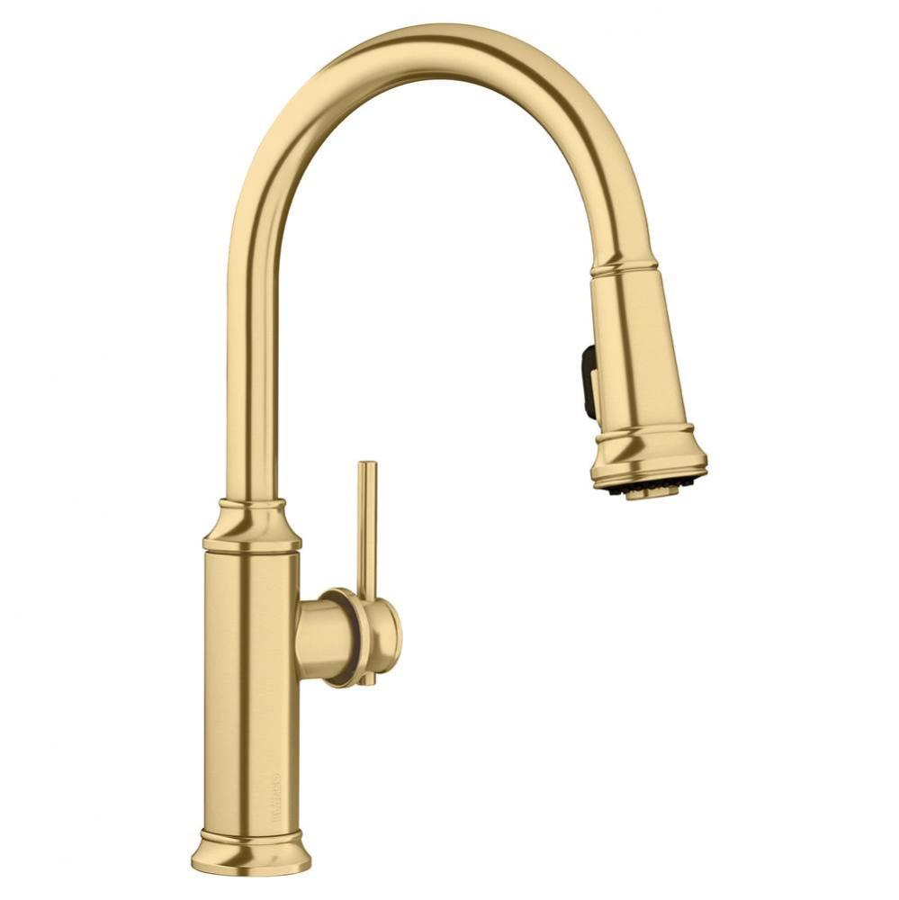 Empressa High Arc 1.5 Gpm Satin Gold