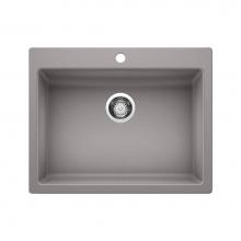 Blanco Canada 402075 - Precis Single 25 Ada Dual Mount Met. Gray