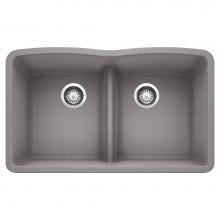 Blanco Canada 401840 - Diamond U 2 Low Divide Metallic Gray