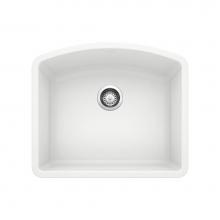 Blanco Canada 400080 - Blanco Diamond U 1 Silgranit, White