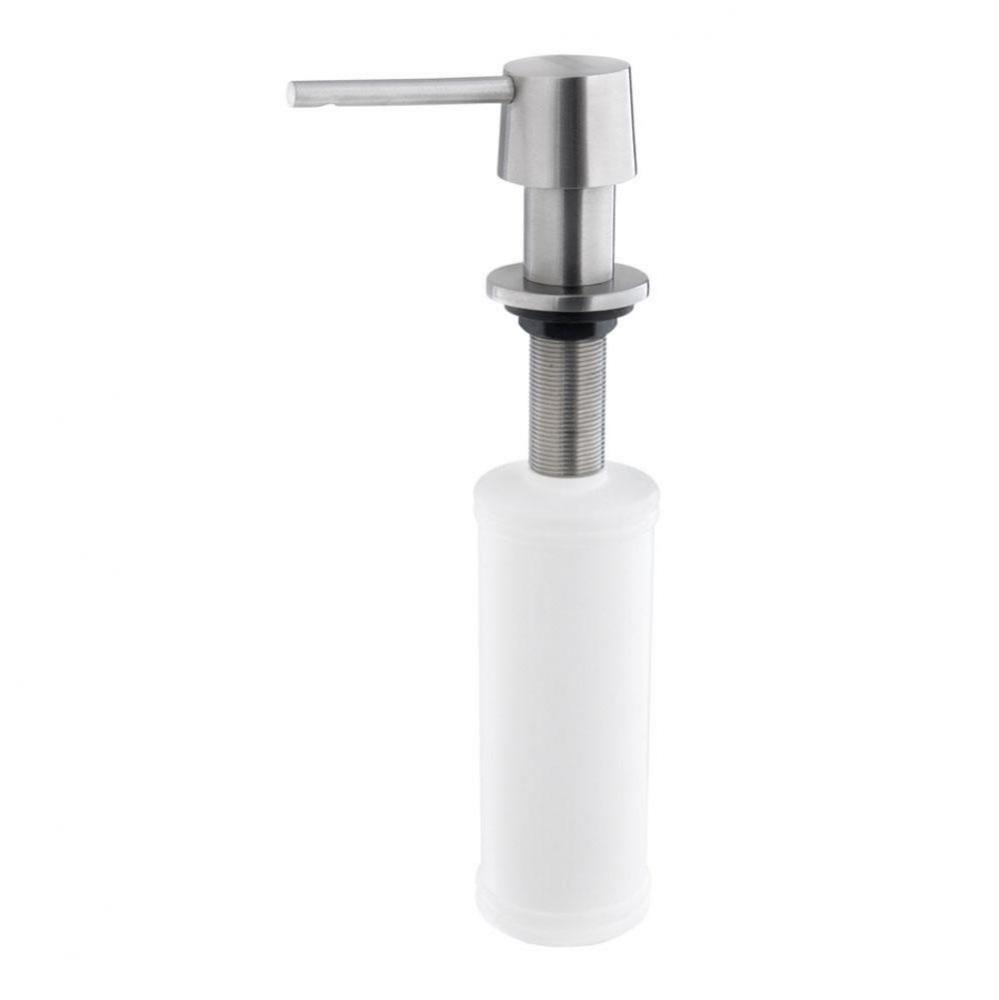 Stainless steel soap & lotion dispenser