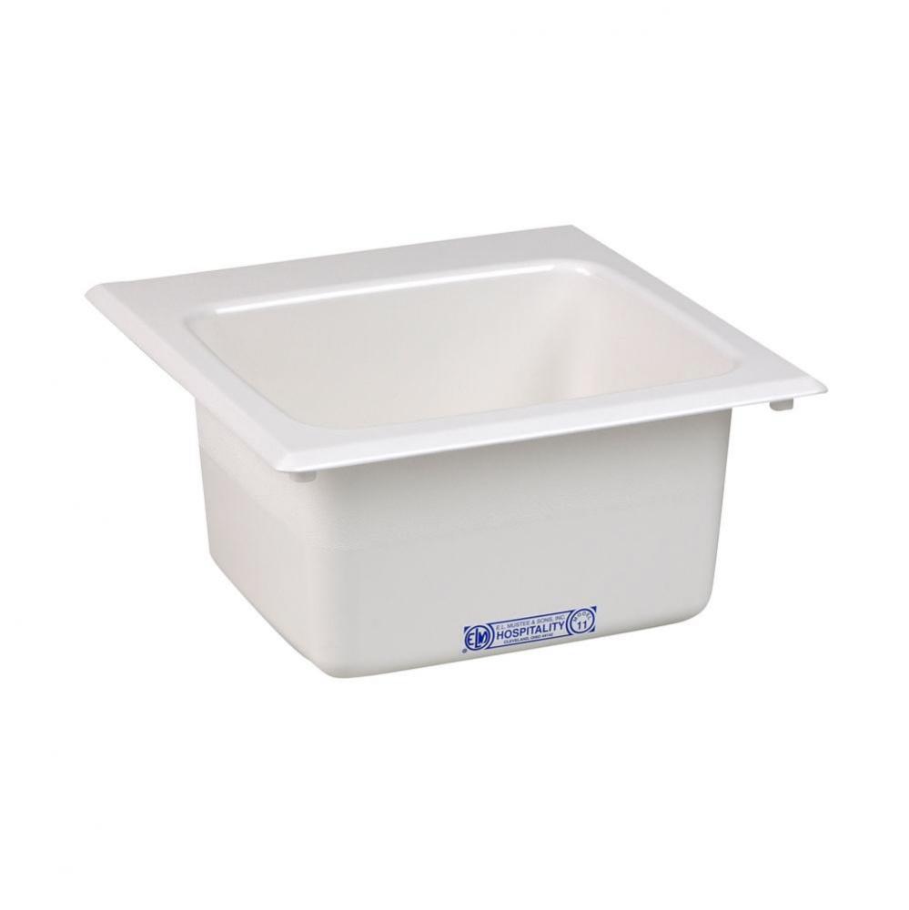 Bar Sink, 15''x15'', White