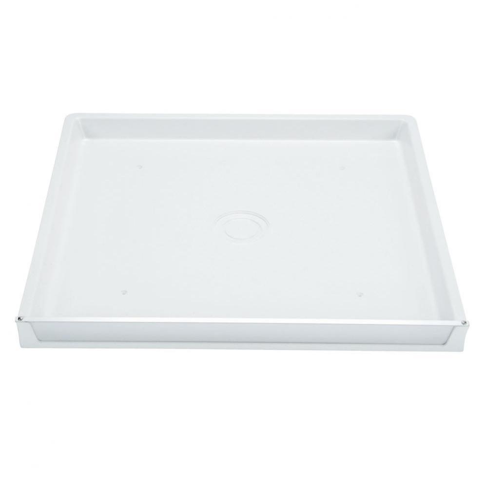 Durapin Washer Pan, 30''x32'', 1'' Side Drain