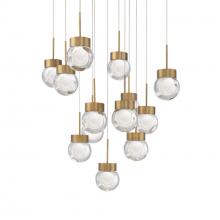 Modern Forms Canada PD-82013S-AB - Double Bubble Multilight Pendant Light