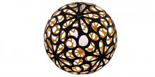 Modern Forms Canada PD-89924-BK/GO-AB - Groovy Chandelier Light