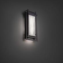 Modern Forms Canada WS-W64322-BK - Haze Outdoor Wall Sconce Light