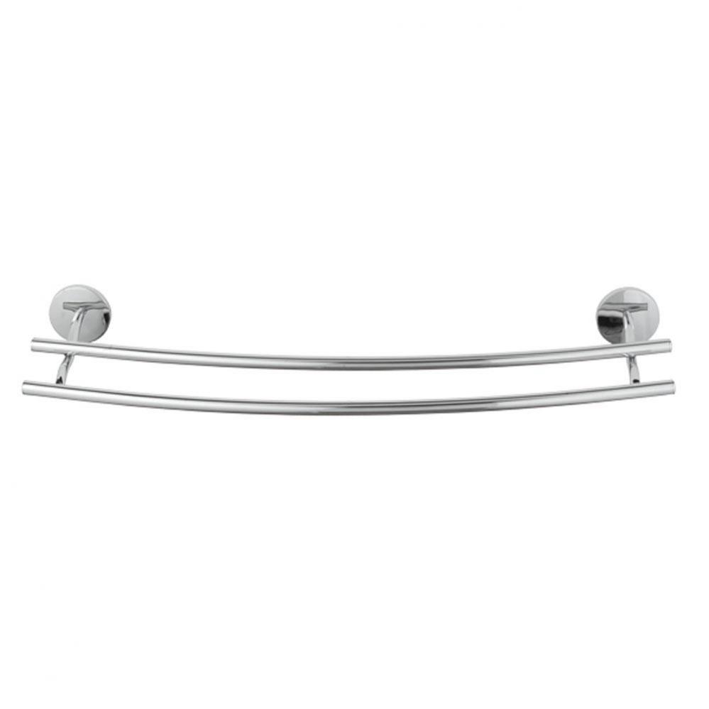 Classics-R Extended Double Towel Bar Chrome