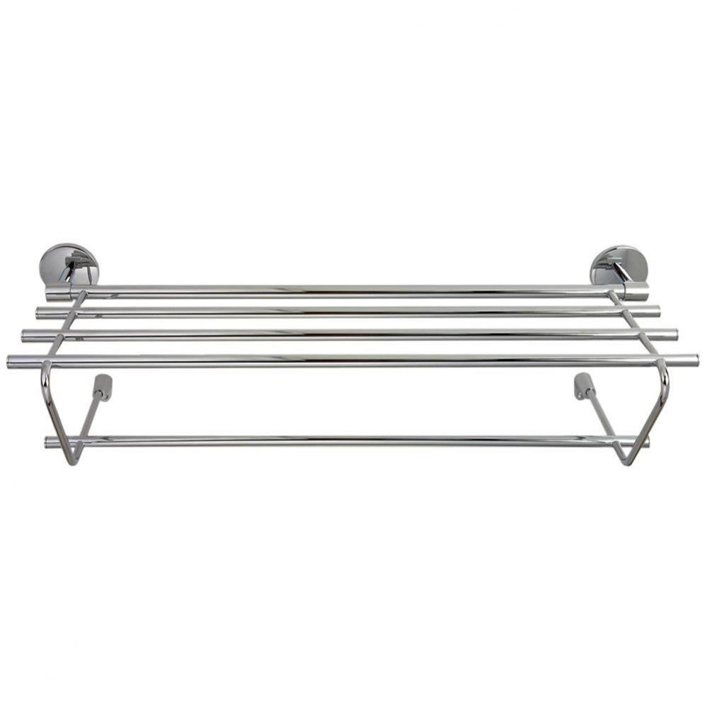 Classic-R Towel Shelf with Single Bar Chrome