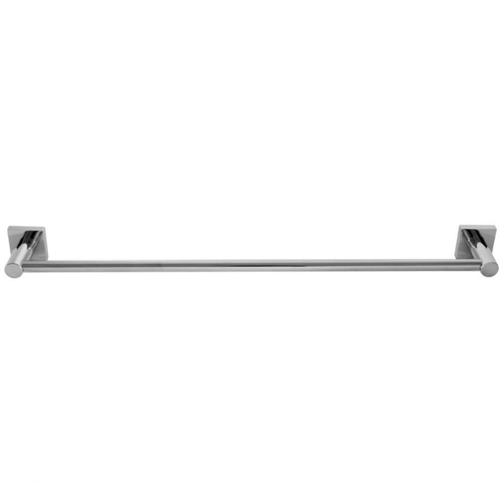 Hero Single Towel Bar - Matte Black